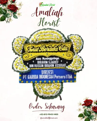 Papan Bunga Duka di Wanatawang